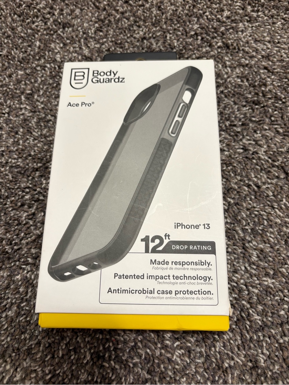 Body Guardz Ace Pro Protective Case for iPhone 13 - Black